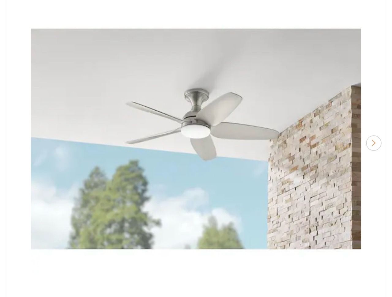 Hampton Bay Ceva 44 in. Indoor/Outdoor Ceiling Fan - New