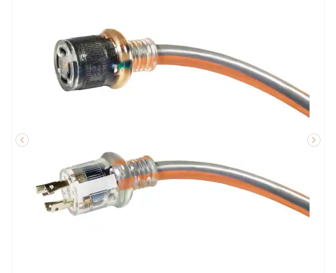 RIDGID 25 ft. 10/4 Heavy Duty Generator Extension Cord - photo 3