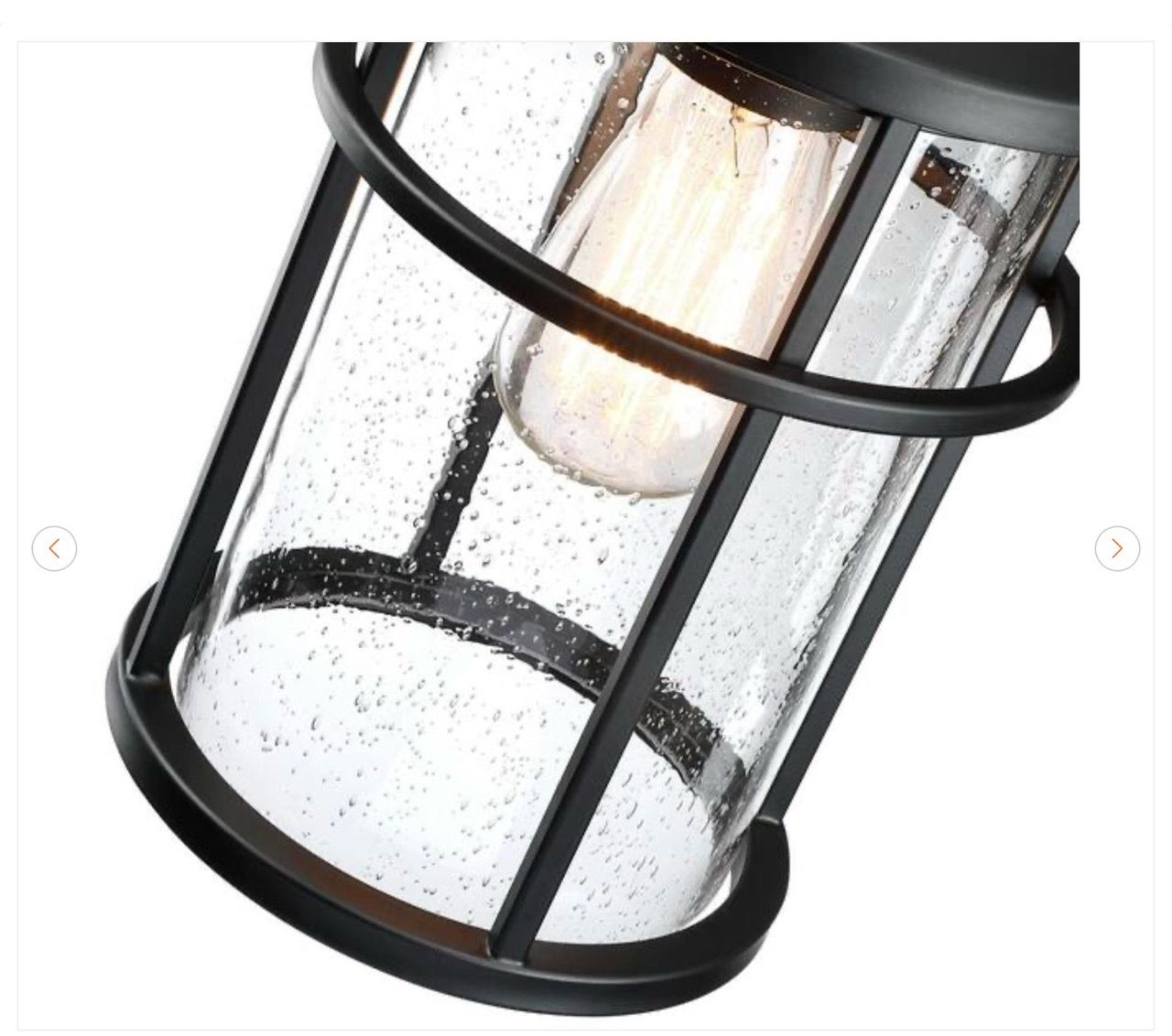 2-Pack 1-Light Black Dusk to Dawn Outdoor Wall Sconces - photo 4