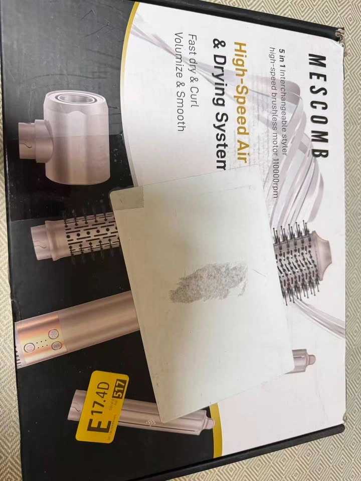 MESCOMB 5 IN 1 Hot Air Styler Hair Dryer Brush - photo 3