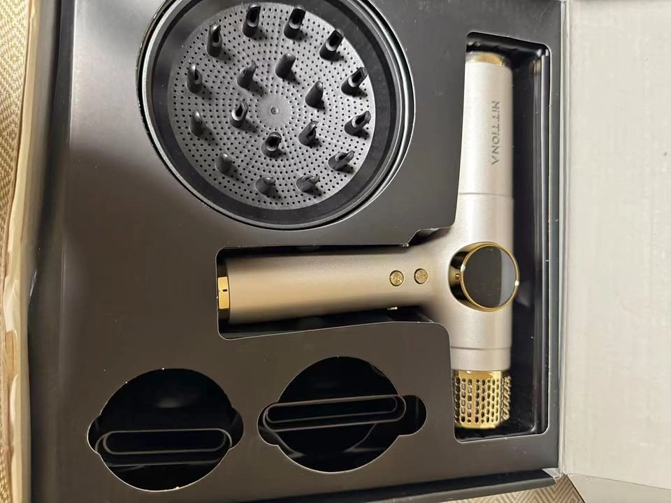 HITTIONA DUAL VOLTAGE IONIC HAIR DRYER WITH DIFFUSER