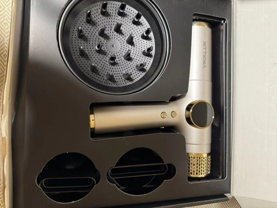 HITTIONA DUAL VOLTAGE IONIC HAIR DRYER WITH DIFFUSER - photo 2