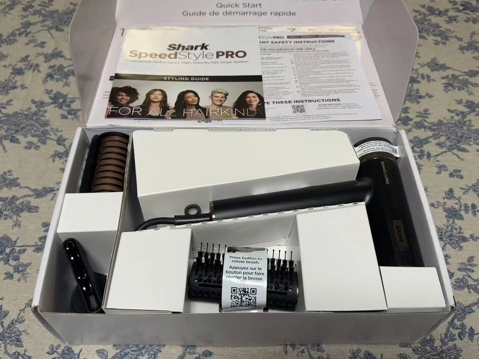 Shark SpeedStyle Pro Hair Dryer, Straight & Wavy