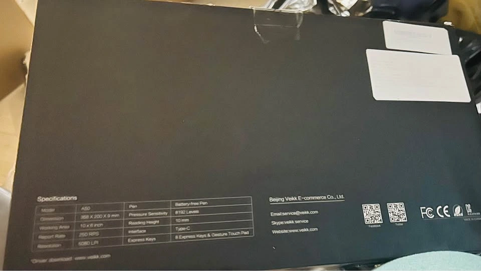 Brand New: VEIKK A50 Graphic Tablet - photo 2