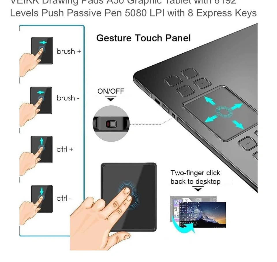 Brand New: VEIKK A50 Graphic Tablet - photo 5