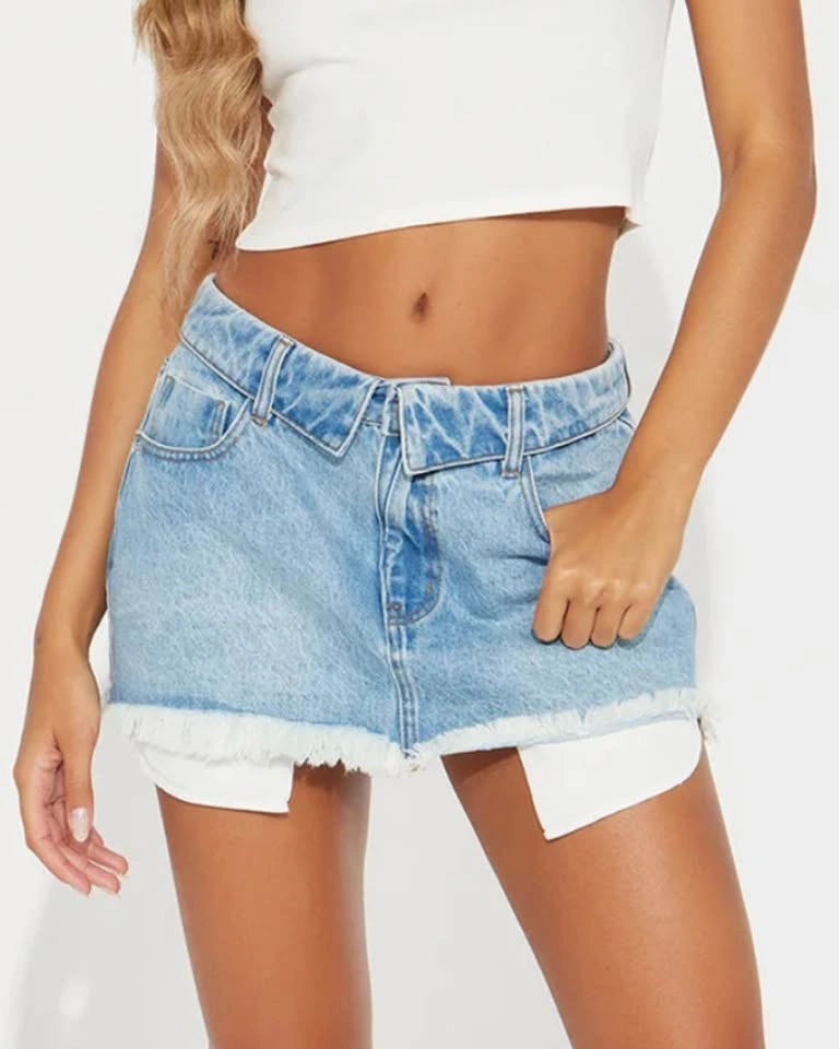 FashionNova Foldover micro mini skirt - photo 3
