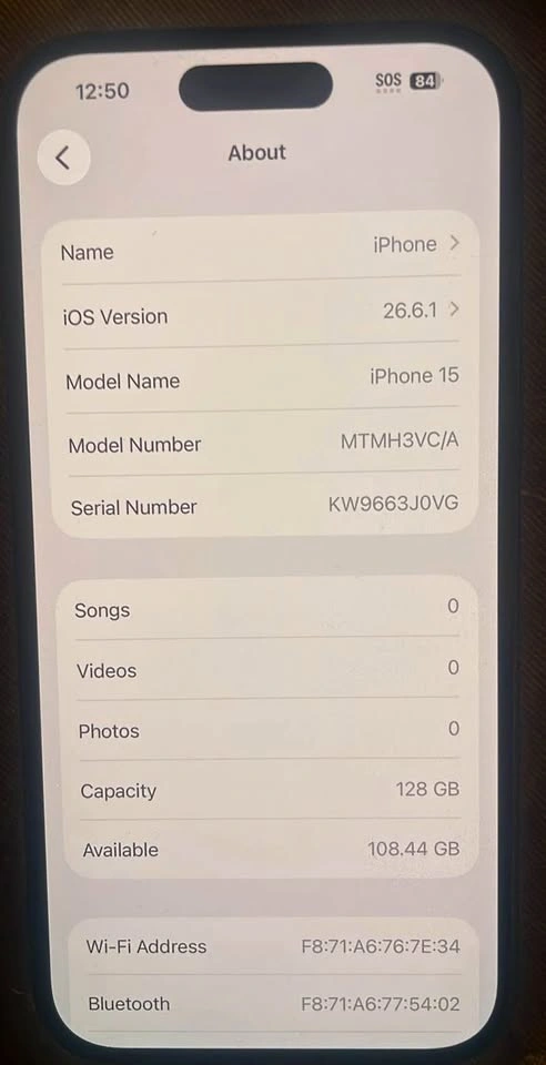 Apple iPhone 15 128GB