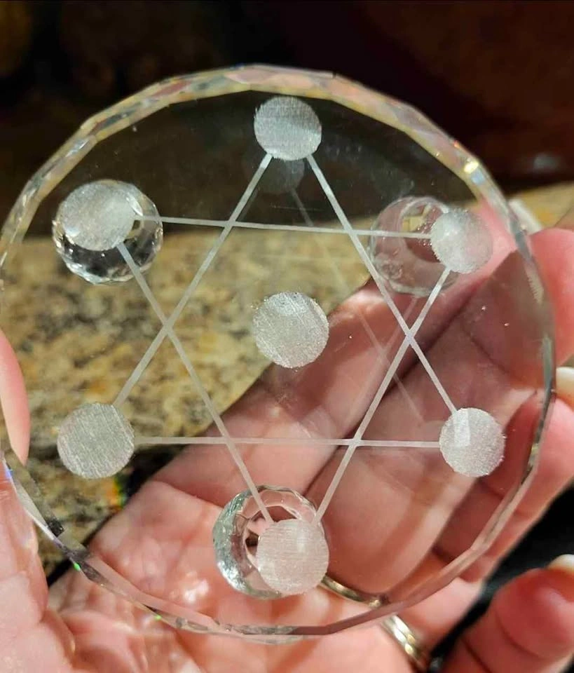 Crystal Grid with Smoky Quartz Spheres - photo 2