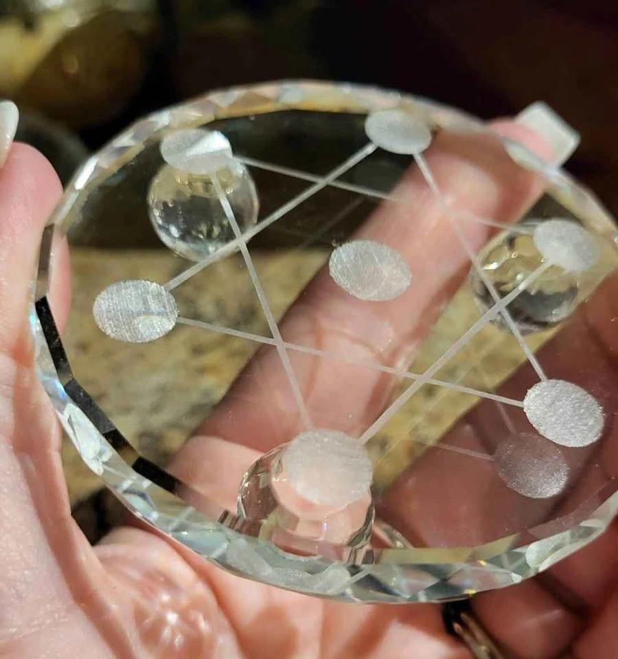 Crystal Grid with Smoky Quartz Spheres - photo 5