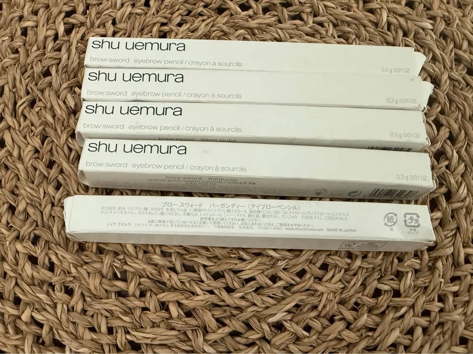 New Shu Uemura Brow:Sword Eyebrow Pencils - Imperfect Box - photo 2