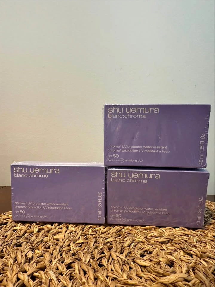 New! Shu Uemura Blanc:Chroma UV Protector SPF50 PA++++ (40ml)