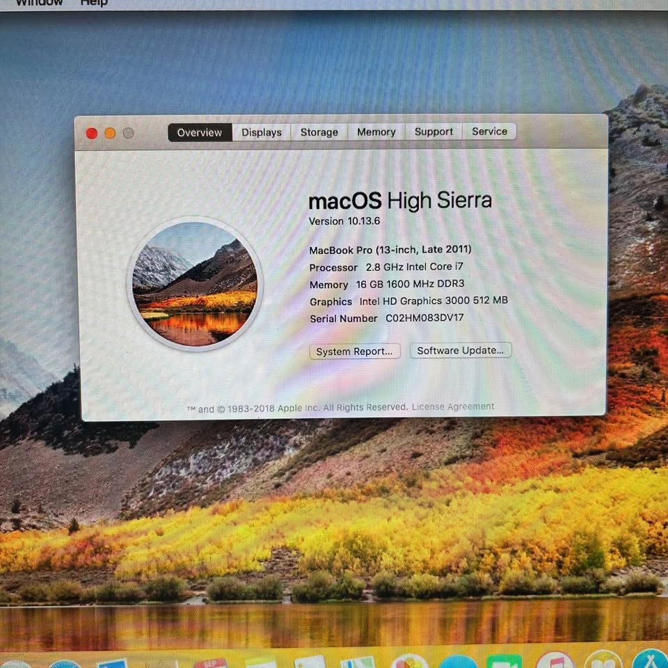 2011 MacBook Pro 13” (i7/16GB/512GB) - photo 2
