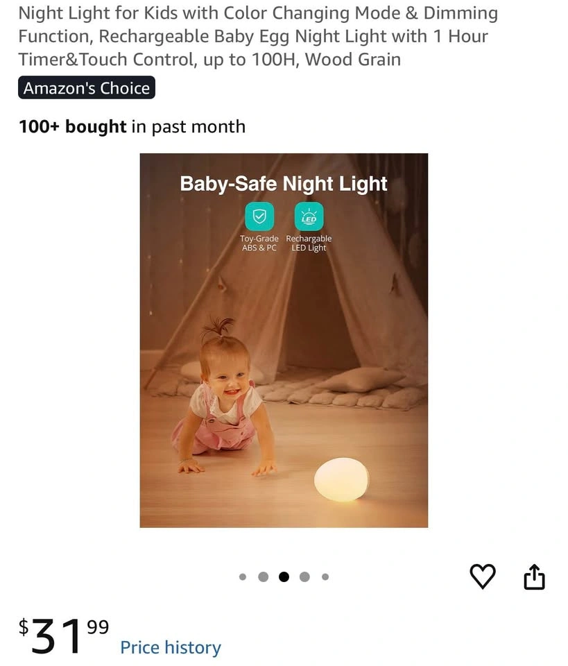 Baby Night Light - photo 5