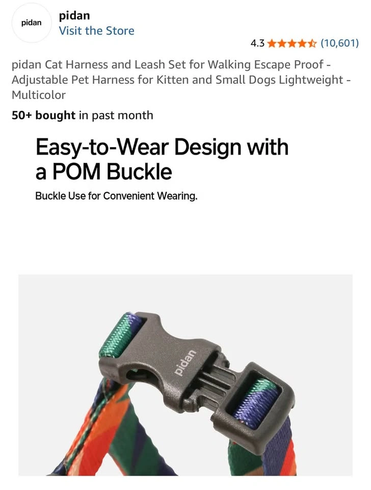 Cat Harness and Leash Set - photo 3