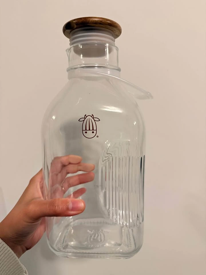 Glass Milk Container / Jug
