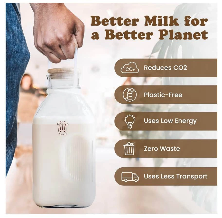 Glass Milk Container / Jug - photo 4