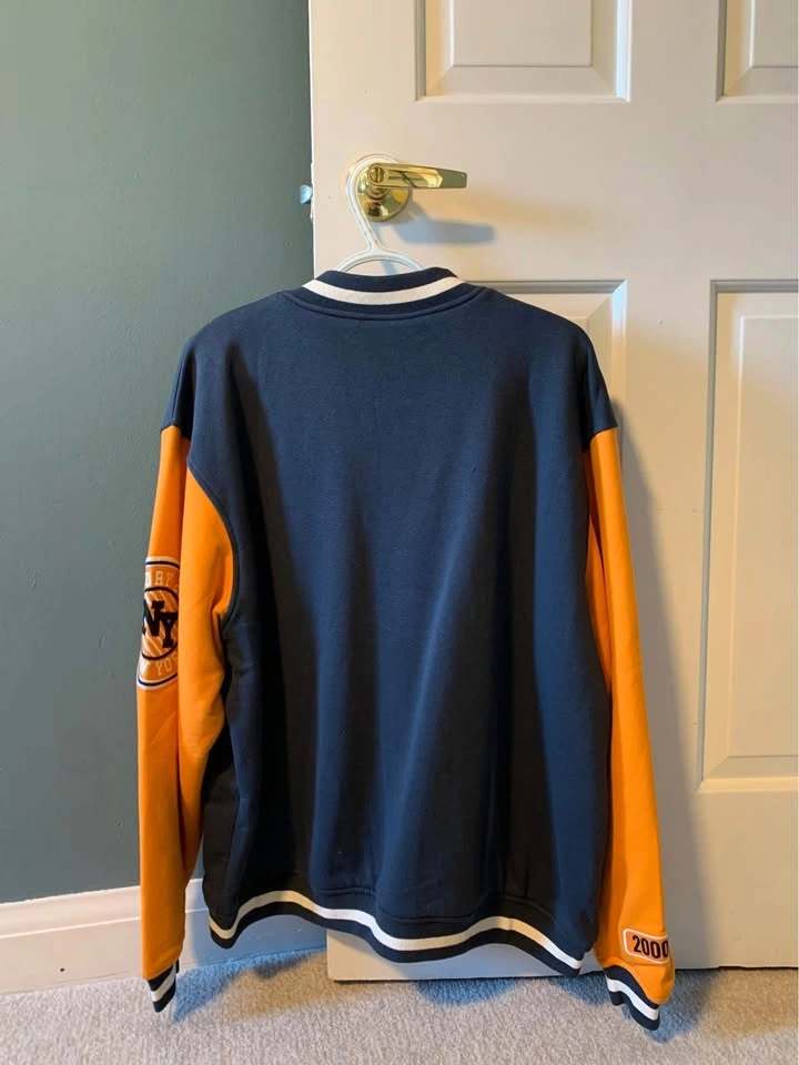Brand new ZARA varsity letterman jacket size L - photo 3