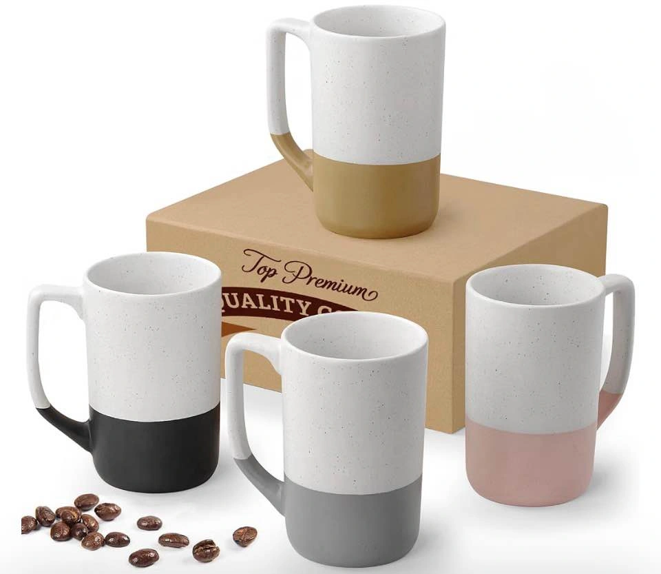 ☕ ❄️🧣Cozy Large Ceramic Mug Set (4). BNIB. - photo 4