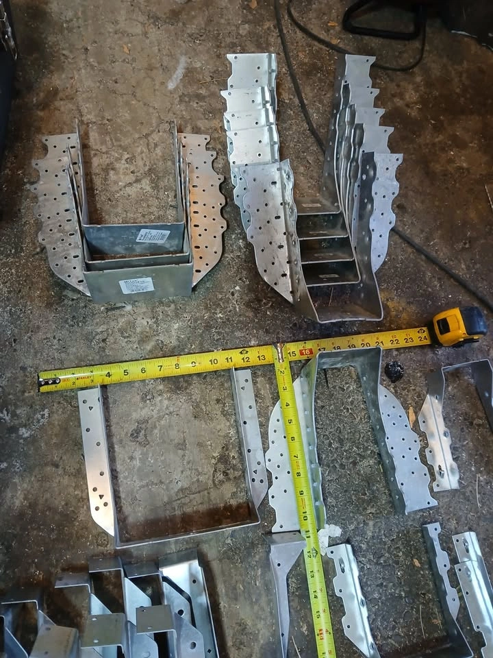 Lot of joist hangers and more - photo 2