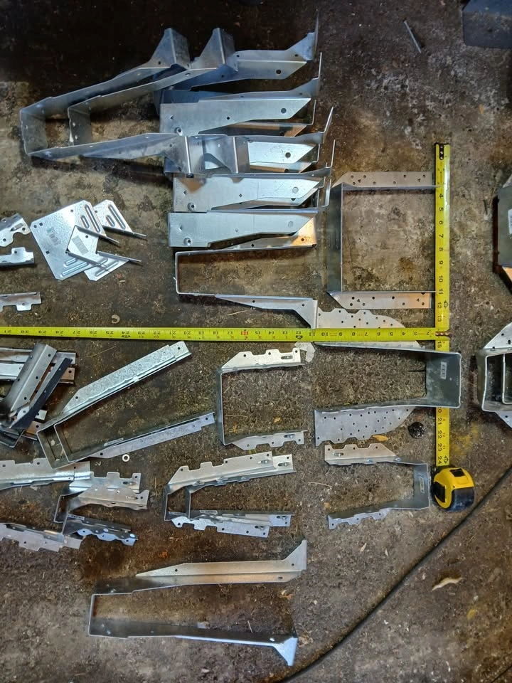 Lot of joist hangers and more - photo 3