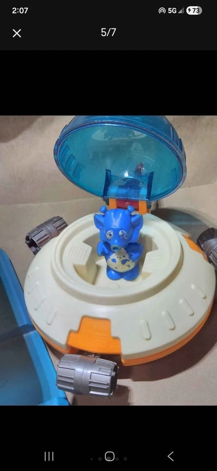 1980s Playmates Space Station Toy Set w/ Aliens - photo 5