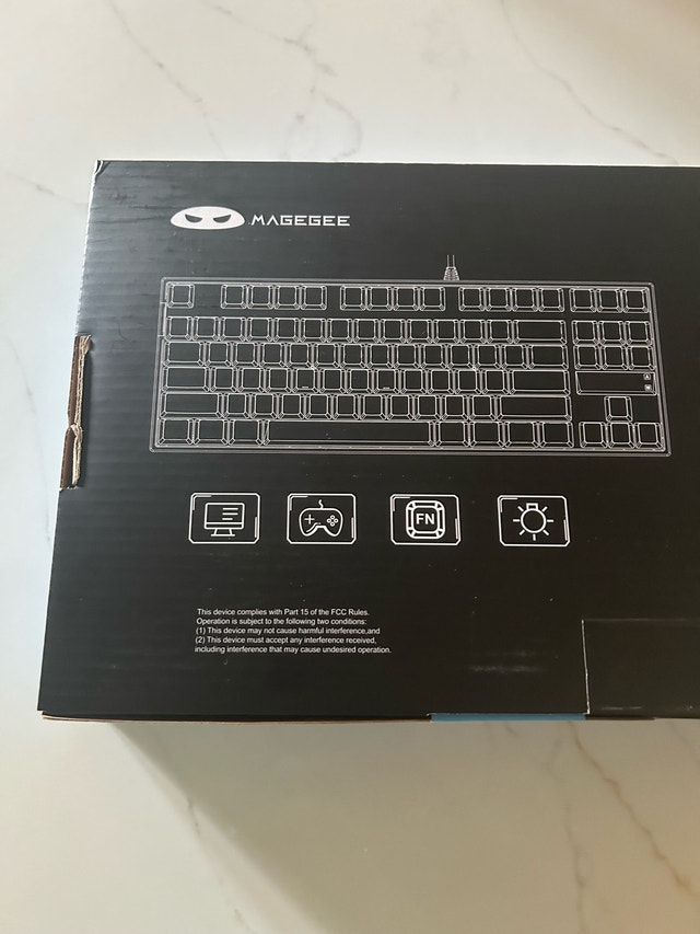 MageGee MK-STAR 87-Key Mechanical Keyboard + Extra Keycaps - photo 4