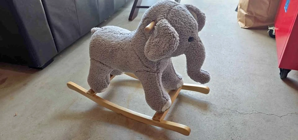 Kids elephant rocker