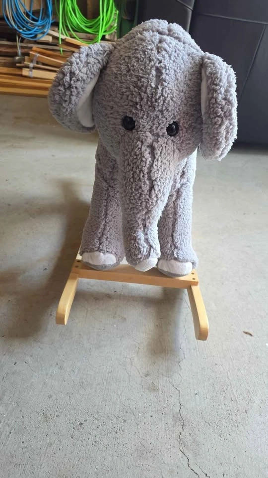 Kids elephant rocker - photo 2
