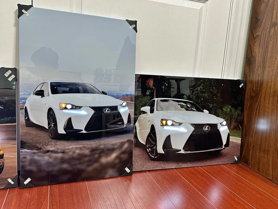 Custom LED Car Picture