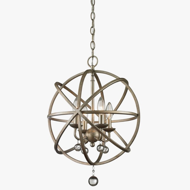 Berdina 4 - Globe Chandelier and 2 Single Pendant - photo 2