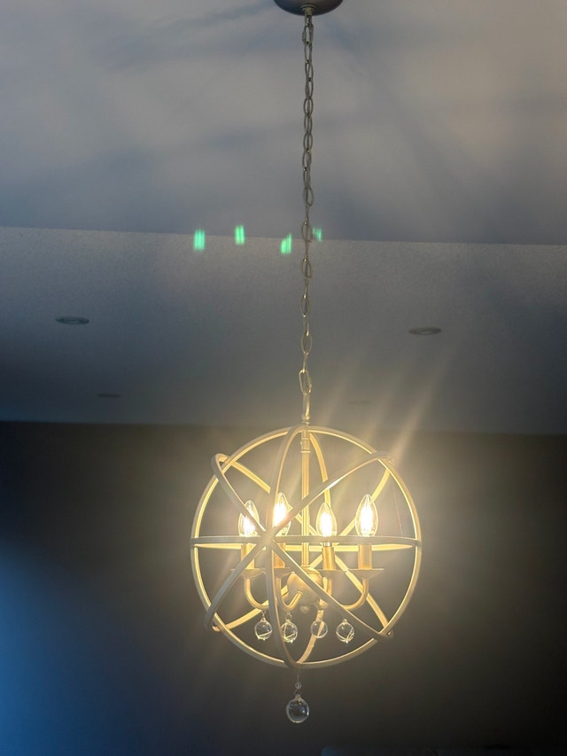 Berdina 4 - Globe Chandelier and 2 Single Pendant - photo 4