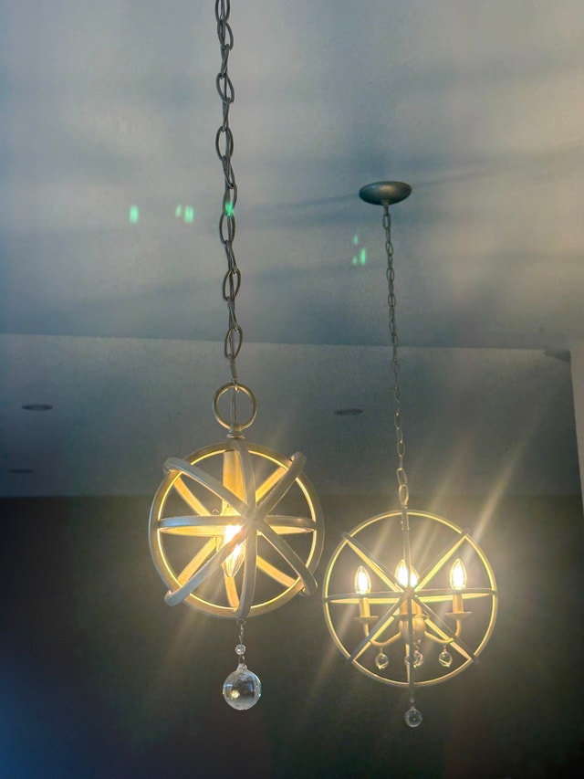 Berdina 4 - Globe Chandelier and 2 Single Pendant - photo 5