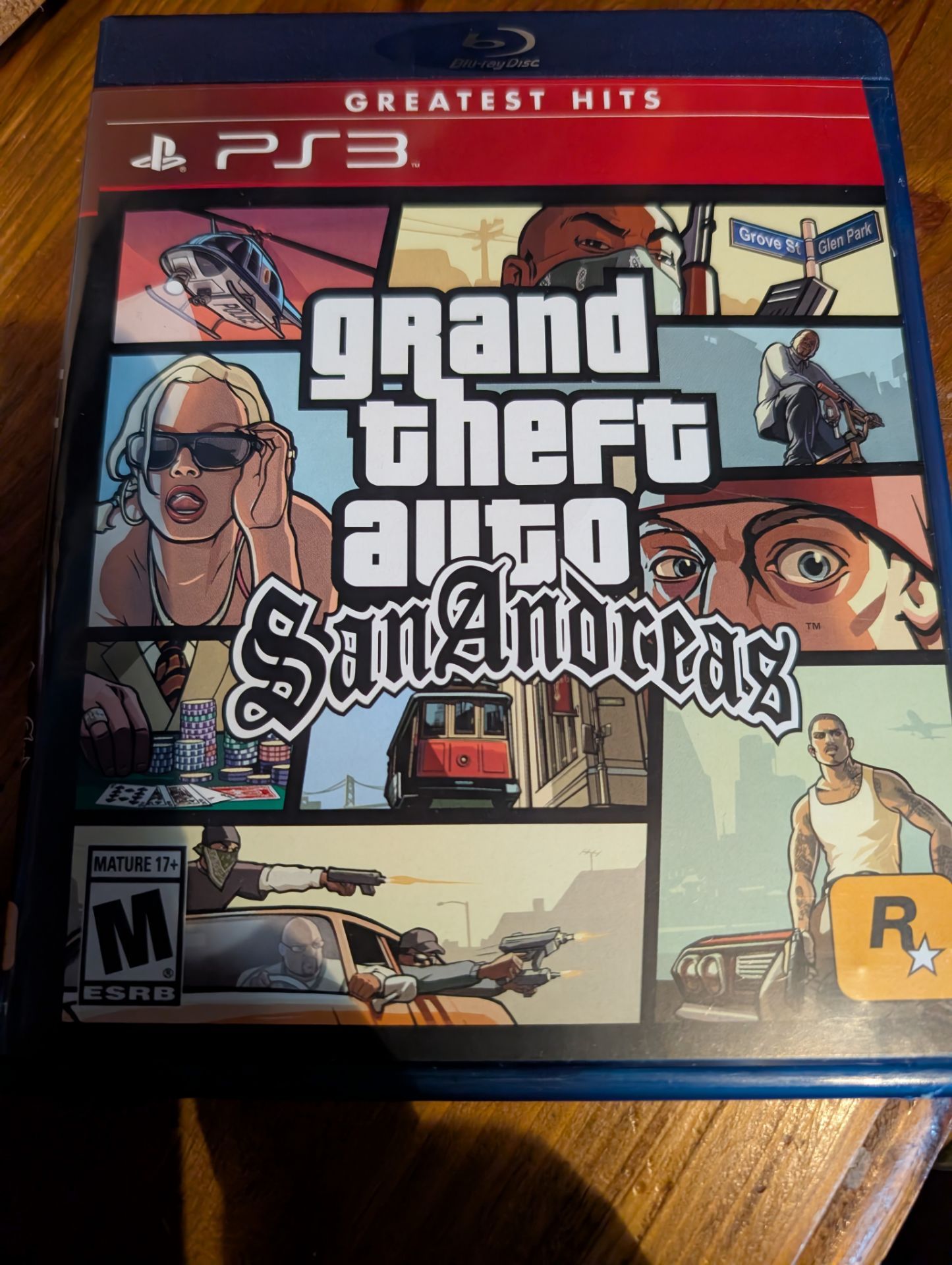 GTA San Andreas PS3 Greatest Hits