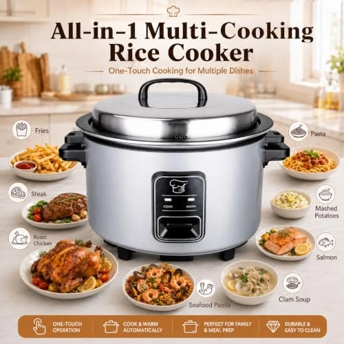 BRAND NEW 15L Commercial Rice Cooker 84 Cups - photo 3