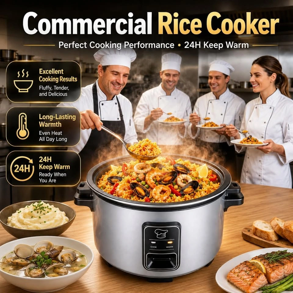 BRAND NEW 15L Commercial Rice Cooker 84 Cups - photo 5