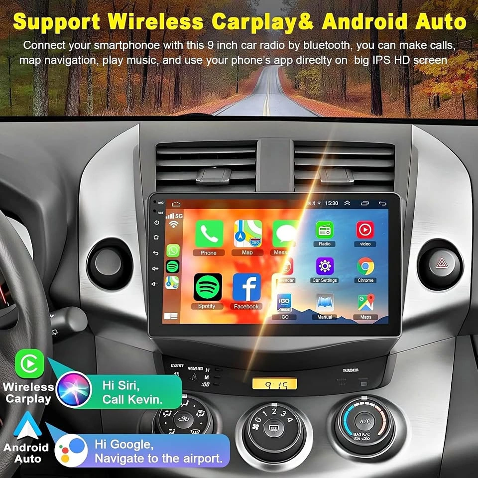 NEW IN BOX Car Radio Stereo for Toyota RAV4 with Carplay