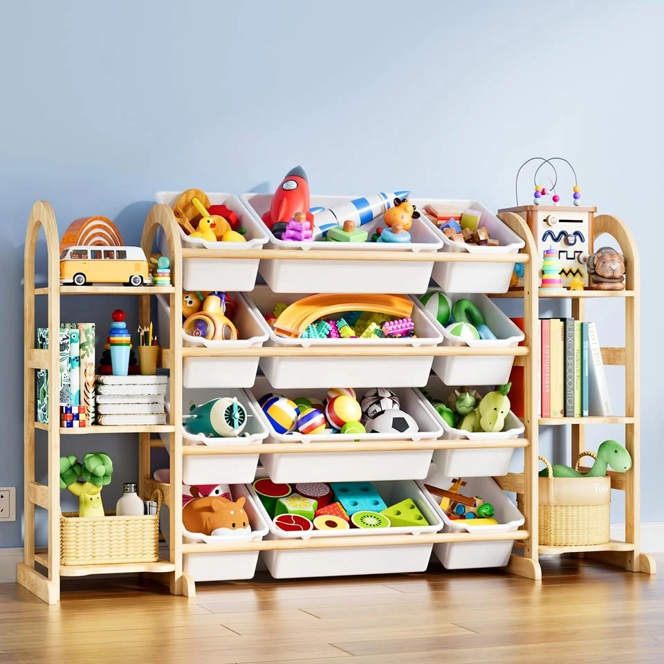 NEW IN BOX Toy Storage Organizer with Bookshelf