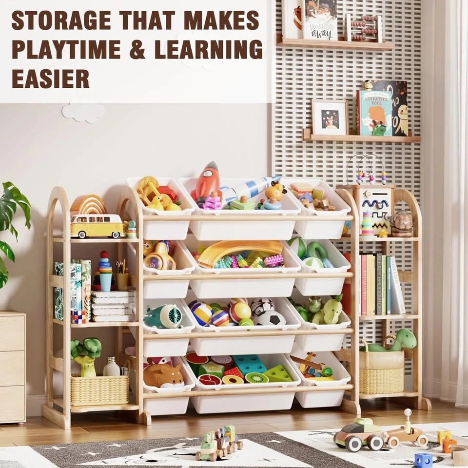 NEW IN BOX Toy Storage Organizer with Bookshelf - photo 2