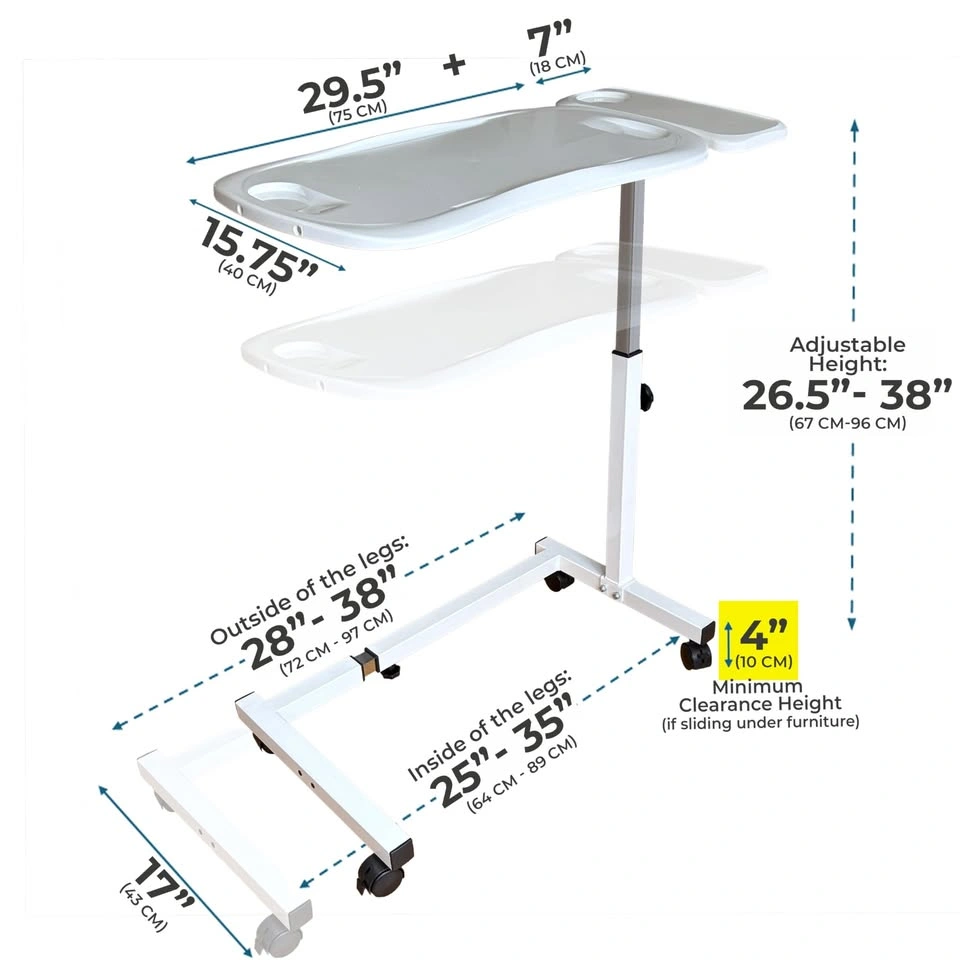 NEW IN BOX Lift Chair Table with Plastic Tabletop - photo 2