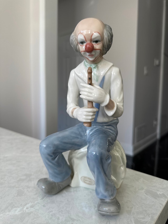 Vintage Tengra porcelain clown figurine from Valencia, Spain. - photo 2