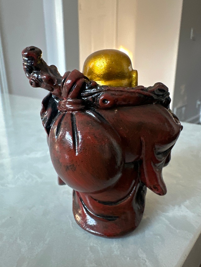 Laughing Buddha statue, also known as Budai or Hotei. - photo 3