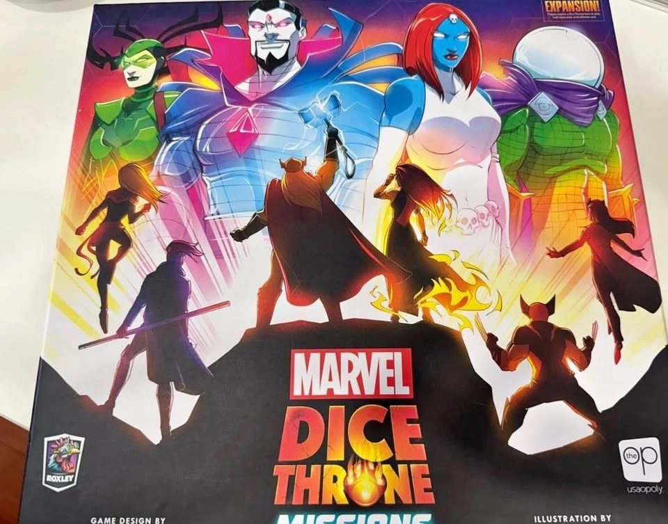 Marvel Dice Throne Missions Kickstarter (Tokens Unpunched) + Pro