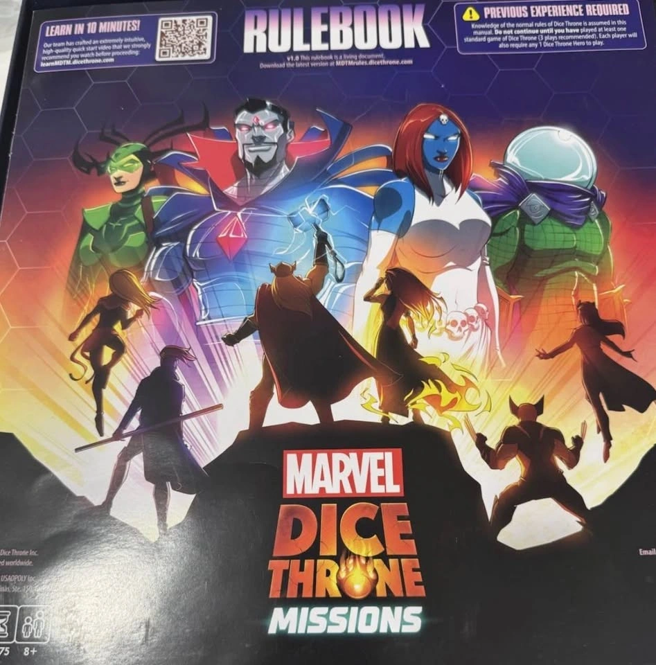 Marvel Dice Throne Missions Kickstarter (Tokens Unpunched) + Pro - photo 2