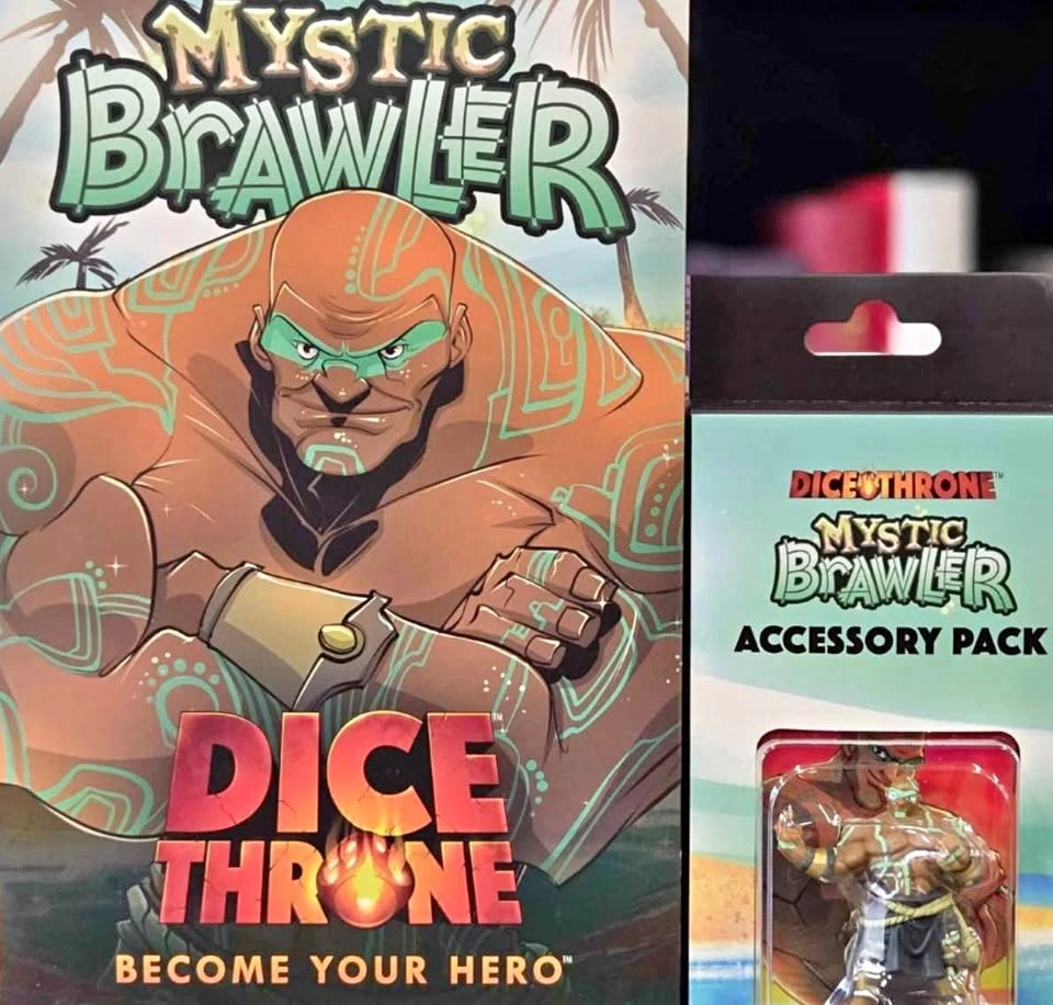 Dice Throne Mystic Brawler Hero Pack + Accessory Pack