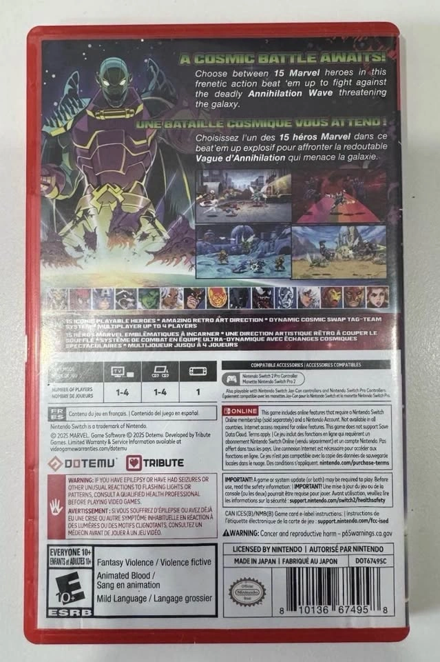 Marvel Crimson Invasion - Nintendo Switch 2 - photo 3