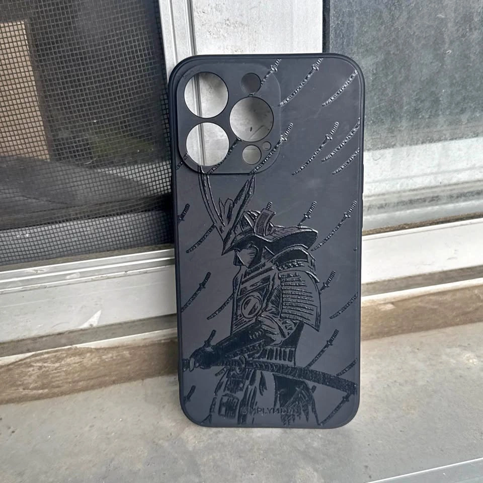 Black Samurai iPhone Case