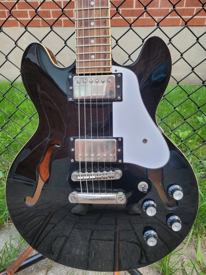 $500 Epiphone ES-339 Semi-hollow Electric Guitar - Ebony - photo 3