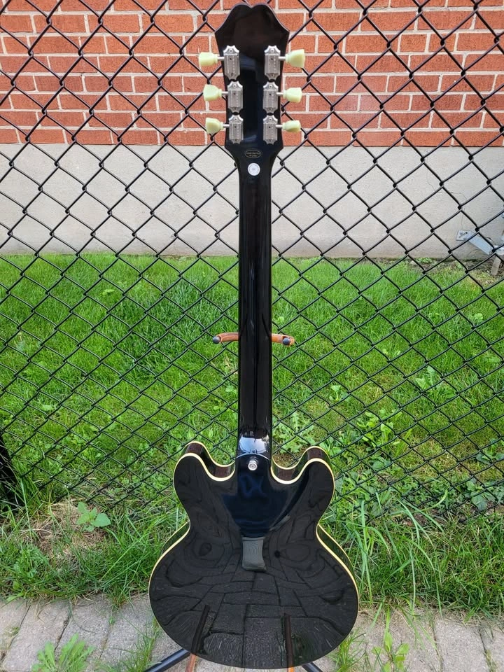 $500 Epiphone ES-339 Semi-hollow Electric Guitar - Ebony - photo 5