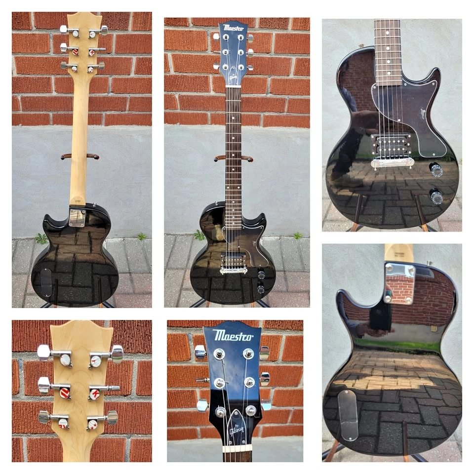 $200 Maestro Les Paul Junior - Black