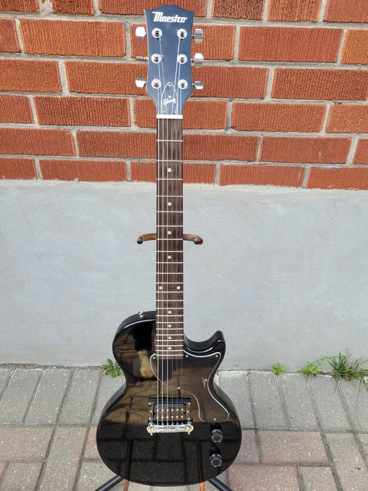 $200 Maestro Les Paul Junior - Black - photo 3